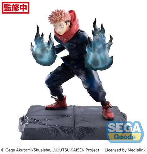 Jujutsu Kaisen Figurizm Luminasta PVC Soška Yuji Itadori Joint Struggle