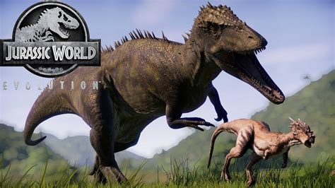 Carcharodontosaurus All Skins Showcased Jurassic World Evolution Youtube