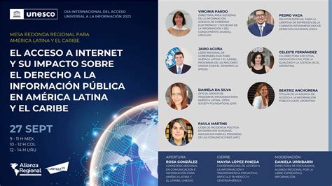 Mesa Redonda De UNESCO El Acceso A Internet Y Su Impacto Sobre El