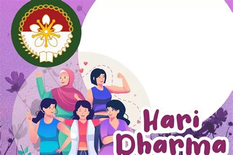 4 Link Twibbon Hari Dharma Wanita 2022 Dengan Desain Paling Elegan Dan