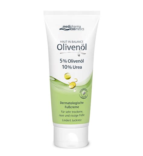 HAUT IN BALANCE Olivenöl Dermatologische Fußcreme Medipharma