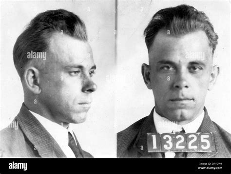 John Dillinger John Herbert Dillinger American Gangster y ladrón de