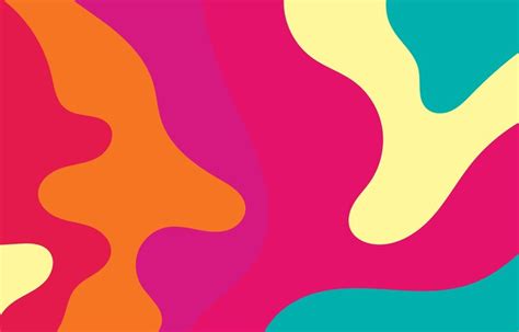 Premium Vector | Colorful Groovy background design concept