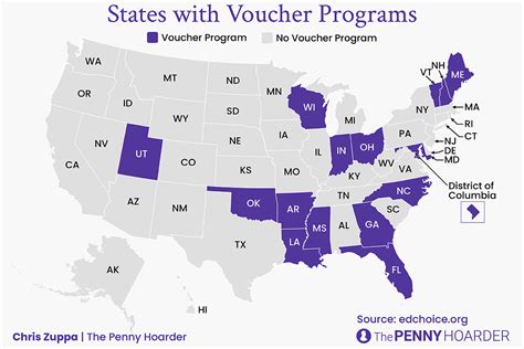 15 States With School Vouchers To Help Pay For Private School