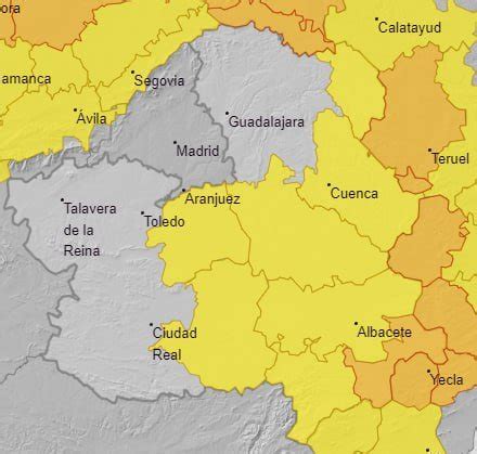 El Gobierno regional activa este sábado el METEOCAM en fase de alerta