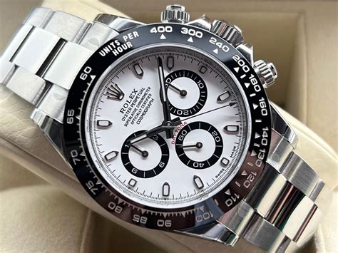 Rolex Daytona 116500LN Steel White Panda Dial Unworn Full En Venta