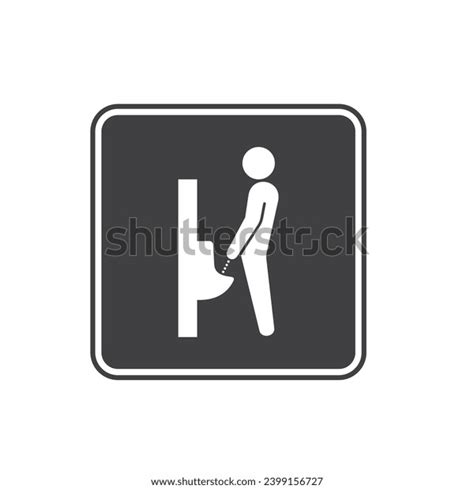 Symbol Urinal Toilet Sign Vector Art Stock Vector Royalty Free