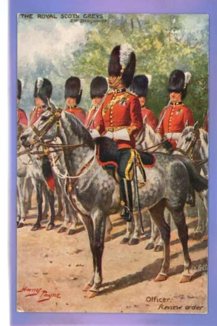 WW1 ERA ROYAL Scots Greys Regiment Military Army Tuck Harry Payne Postcard 3 $5.19 - PicClick CA