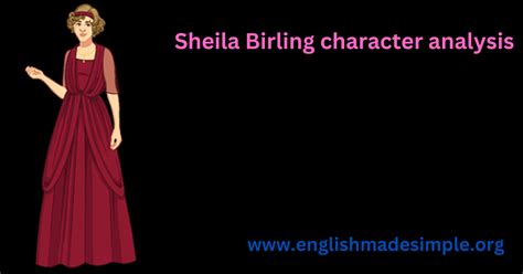 Sheila Birling, a character analysis. - English Made Simple