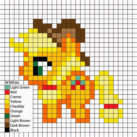 My Little Pony Pixel Art Easy