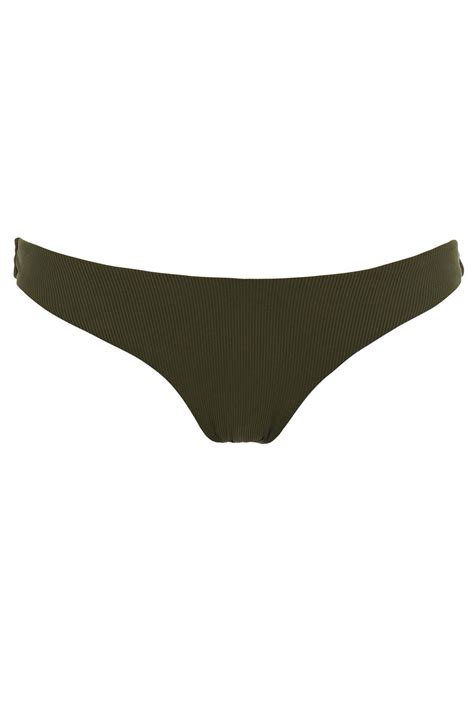 Melissa Odabash Vienna Geripptes Tief Sitzendes Bikini H Schen The Outnet