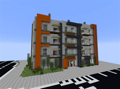 Minecraft Modern Apartment Complex