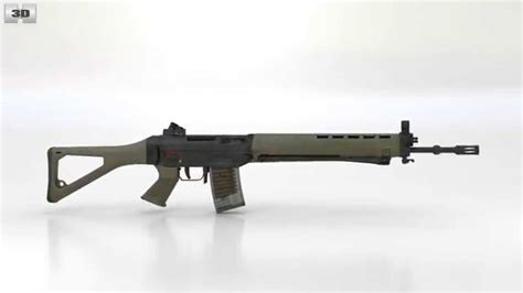 Sig Sg 550 3d Model By Youtube