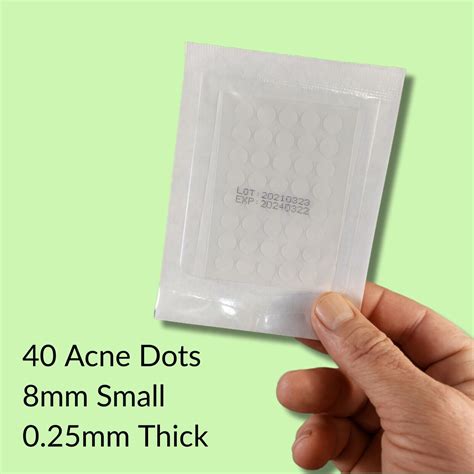 40 Acne Dots Pimple Patches Cystic Acne Boils Hydrocolloid Acne Spot Sticker Ebay