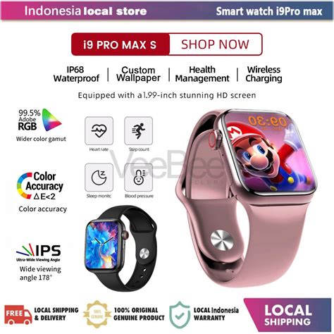 Jual Smartwatch I Pro Max S Fullscreen Series Shopee Indonesia