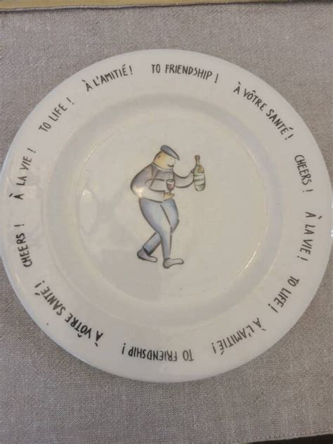 Rosanna Pottery Barn Vintage Cheese Or Salad Plate Etsy