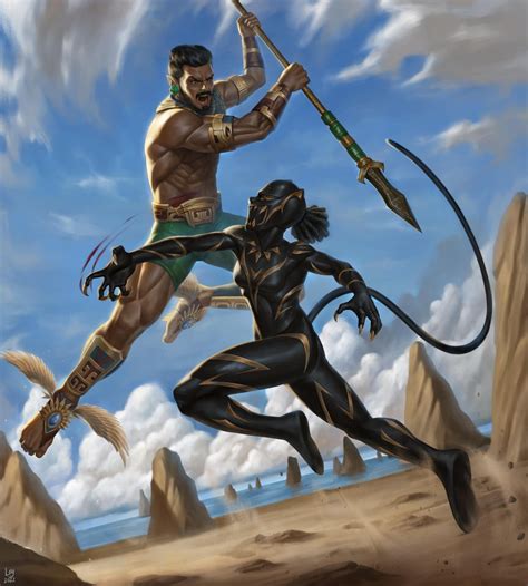 Namor vs Black Panther : r/Marvel