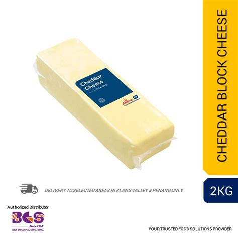 Anchor Cheddar Block Cheese 2kg Shopee Malaysia