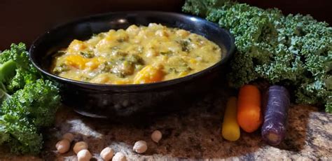 Best Vegan Sweet Potato Kale And Chickpea Soup Recipe Delishably