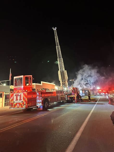 Multiple Fire Crews Extinguish Early Morning Commercial Fire On Front