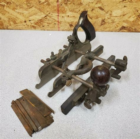 Vintage Stanley No45 Combination Plane11 Cuttersold Carpenter Tool