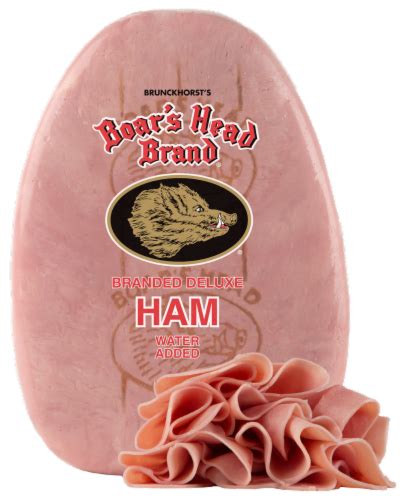 Boars Head® Grab And Go Branded Deluxe Ham Fresh Sliced Deli Meat 1 Lb