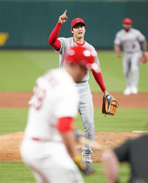 大谷翔平、またベーブ・ルース以来の快挙 衝撃5回13奪三振で「500奪三振＆100本塁打」 Mlb写真ニュース 日刊スポーツ