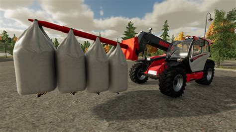 Fs Long Bigbag Lifter V Front Loader Mod F R Farming Simulator