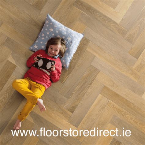 Light Smoked Oak Floorstore Direct Herringbone Flooring