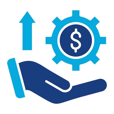 Premium Vector | Money benefit duotone illustration