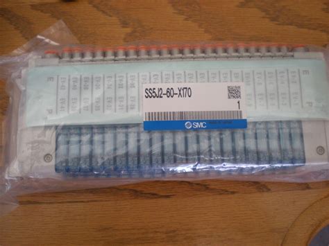 SMC SS5J-60-X170 pneumatic Device NET valve block 21 valve | eBay