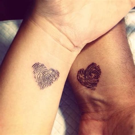 Tatuagens Mini De Casal Lindas E Simples Tatuagens