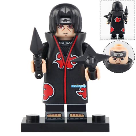 Uchiha Itachi Akatsuki Anime Heroes Naruto Lego Compatible Minifigure