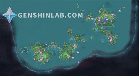 355 Amethyst Lump Farming Route Location Genshin Impact Lokasi Porn