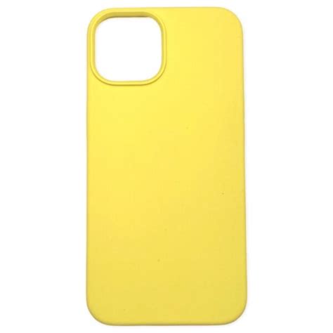 Coque IPhone 15 Pro Max Silicone Couleur Jaune Flapcase Boutique