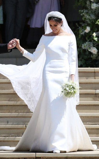 Meghan Markle S Wedding Dress Clare Waight Keller Of Givenchy Designs