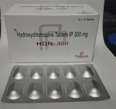 Hydroxychloroquine 300mg At Rs 1200 Box Antimalarial Drugs Id 20925239988