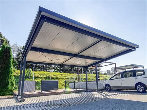 Photovoltaik Carport Svoboda Metalltechink Gmbh