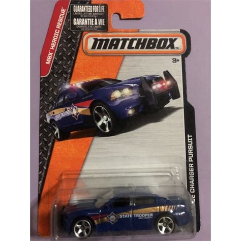 Matchbox Dodge Charger Pursuit Shopee Malaysia