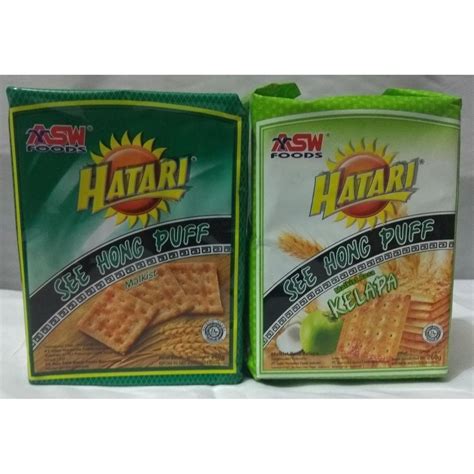 Jual Aneka Snack Hatari Malkist See Hong Puff 260 Gram Biskuit Murah