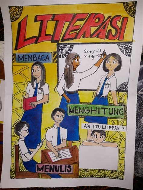 Contoh Poster Literasi