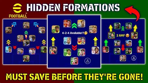 Top New Formations Update With Playstyle Guide In Efootball