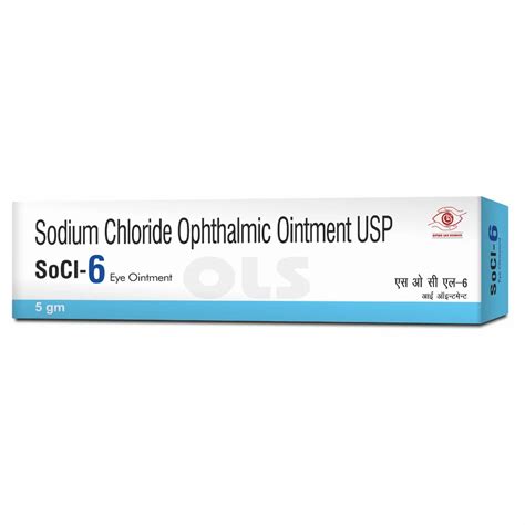 Socl 6 Eye Ointment At ₹ 115piece Eye Ointments In Noida Id