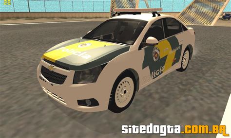 Chevrolet Cruze Pmesp Rodoviaria Para Gta San Andreas Site Do Gta