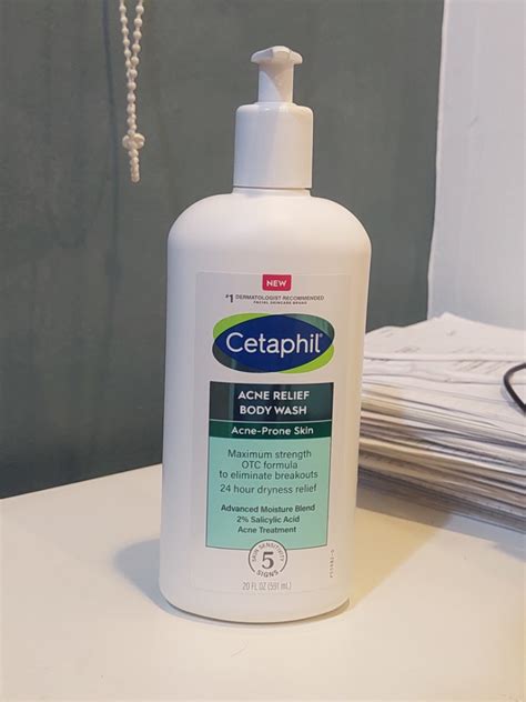 Cetaphil Acne Relief Body Wash for Acne Prone Skin, Beauty & Personal ...