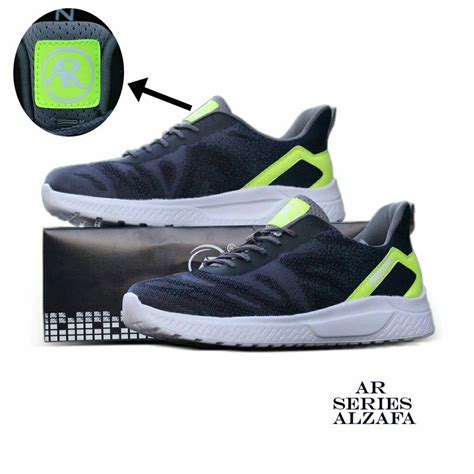 Jual Sepatu Sport Pria Running Original AR Alzafa Shopee Indonesia