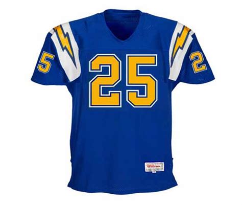 JOHN CAPPELLETTI | San Diego Chargers 1981 Wilson Throwback NFL Football Jersey