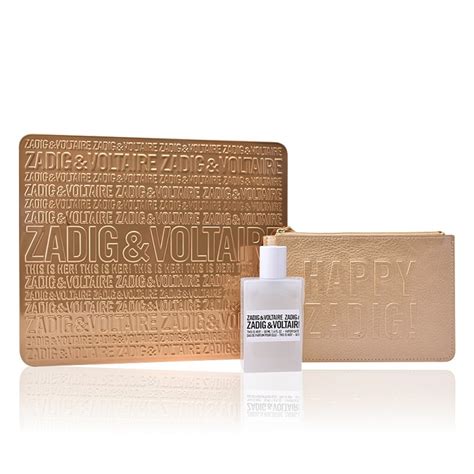 Zadig And Voltaire This Is Her Edp 50 Ml Cartera Zandv Set Regalo