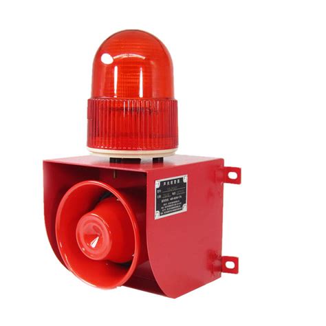 Buy Industrial Siren Alarm Horn Strobe Loud Flashing Alarm Siren Dc V