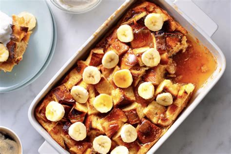 Bananas Foster French Toast Breakfast Casserole — Recipes